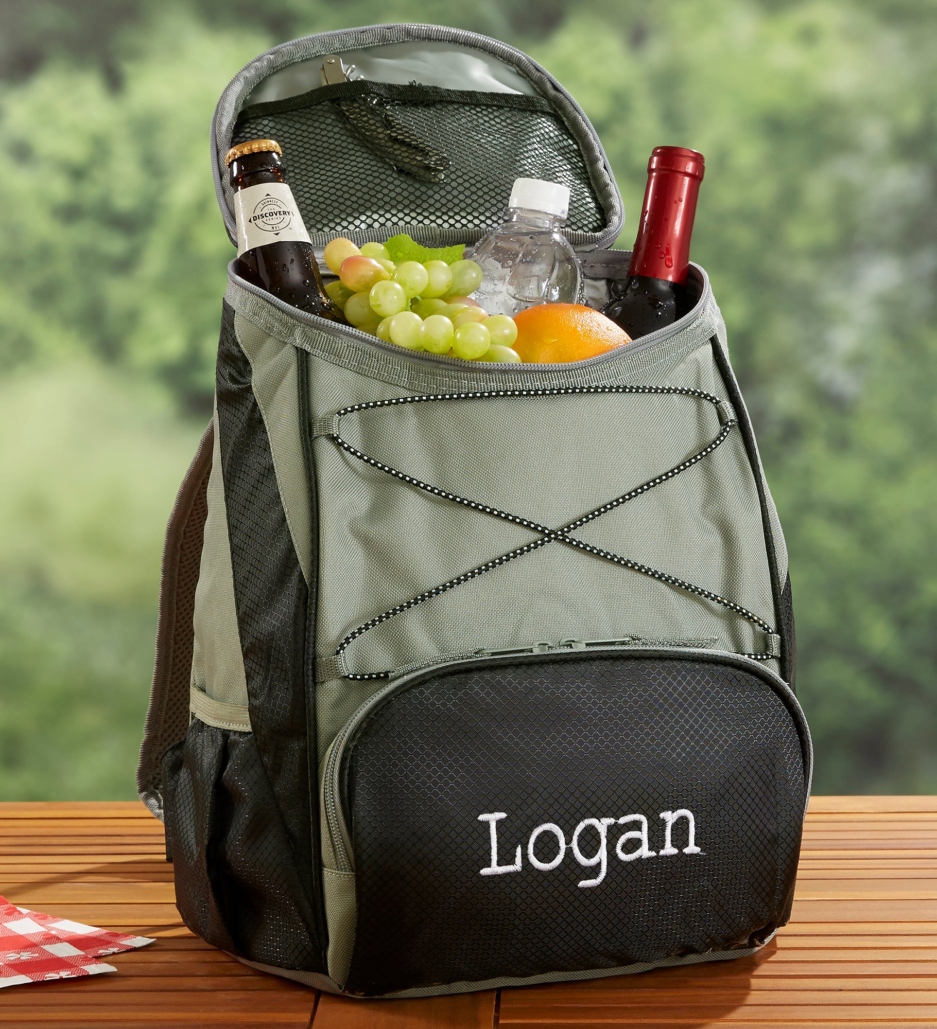 Embroidered Outdoor Cooler Backpack